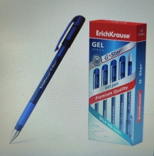 Gelinis rašiklis G-STAR, ErichKrause, storis 0.5mm, mėlynos sp.