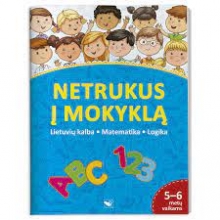 Netrukus į mokyklą.Lietuvių kalba,matematika,logika.5-6 metų vaikams