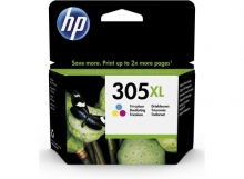 Rašalinė kasetė HP 305 XL (3YM63AE) trispalvė
