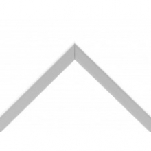 Rėmelis AURA 1303030 18x24 baltas