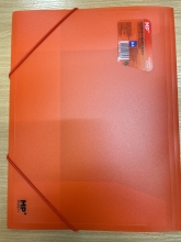 Dėklas MP A4 su gumytė oranžinės sp.