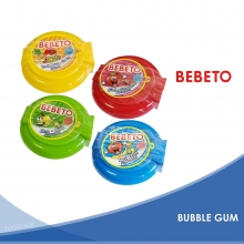 Kramt guma BEBETO 40g roll bubble mix
