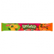 Saldainiai susikramtomi LAMBADA 78g. citrinų , apelsinų , braškių skonio