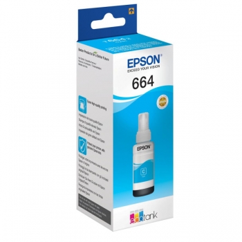 Rašalinė kasetė EPSON T664 mėlyna originali