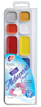 Akvareliniai dažai Luch 