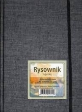 Knygelė eskizams A5, 80 lapų,90 gr. kiet, virš. pilka