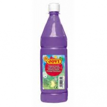 Skystas guašas buteliuke JOVI 1000 ml, violetinė sp