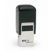 Antspaudo korpusas COLOP Printer R12, juodos sp. su juoda pagalvėle