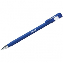 Gelinis rašiklis Velvet Berlingo 0,5 mm. gumuotas mėlynas