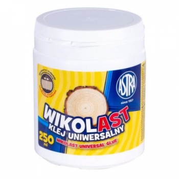 Klijai medžiui ir popieriui 250ml. WIKOLAST ASTRA