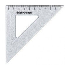 Trikampis 45 45 90 9cm. EK53028 ErichKrause