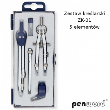 Skriestuvas PENWORD ZK-01 5d., pl.dėžutėje