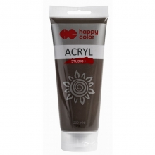Akriliniai dažai Happy Color Studio+ 200ml umbra 74