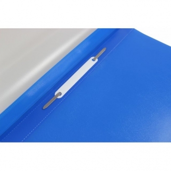 Plastikinis segtuvėlis skaidriu viršeliu, EconoMix A5 mėlynos sp