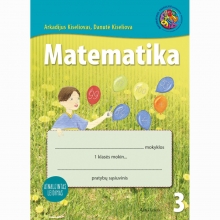 Matematika. Pratybų sąsiuvinis 1klasė 3 dalis (Kiseliovai)