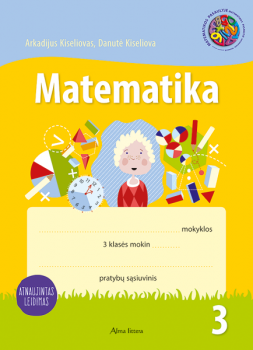 Matematika. Pratybų sąsiuvinis 3 klasė 3 dalis (Kiseliovai)