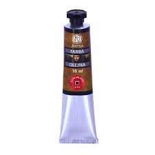 Dažai aliejiniai ryškiai raudona.sp. 18 ml Artea ASTRA