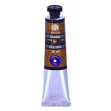 Dažai aliejiniai violetinė sp., 18 ml ASTRA