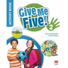 Pratybų sąsiuvinis „Give Me Five!“ Level 2