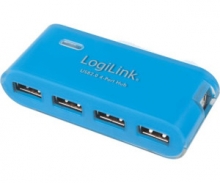 Šakotuvas 4 - Port Logilink USB2.0 HUB