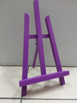 Molbertas tapybai 211 38,5 cm, violetinės sp.