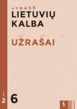 Užrašai Atrask Lietuvių kalba 6 kl 2 dal