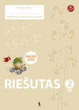 RIEŠUTAS.Matematikos pratybų sąsiuvinis 2klasė 1dalis atnaujintas leidinys