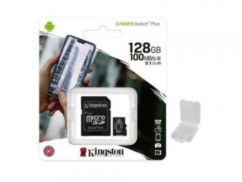 Atminties kortelė SD Kingston Canvas Select Plus 128GB