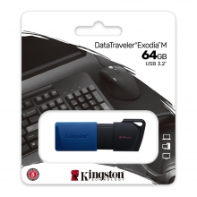 Atmintinė Kingston USB 3.2 Data Traveler Exodia M 64GB