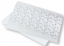Popierius blizgus 140g, 40x60 cm sidabrinis su piešiniu PENWORD 1vnt