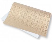 Popierius blizgus 140g, 40x60 cm auksinis su piešiniu PENWORD 1vnt