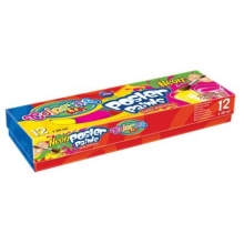 Guašas Colorino Kids, 12 spalvų (2 neoninės), 20ml.
