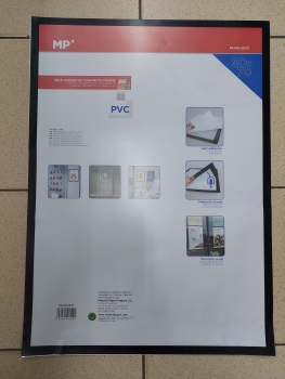 Reklaminė iškaba magnetinė 50x70mm juodos spalvos