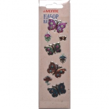 Dekoratyviniai 3D lipdukai deVENTE Butterflies 4.9x16cm