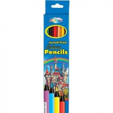 Spalvoti pieštukai 6 spl. ilgi 