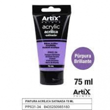 Akriliniai dažai Artix 75ml. violetinės sp.