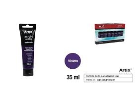 Akriliniai dažai Artix 35ml. violetinė sp.