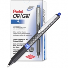 Automatinis rašiklis gelinis PENTEL OH!, 0.7mm . mėlynos spalvos