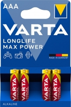 Baterija VARTA MAX Tech AAA raudonas 1vnt