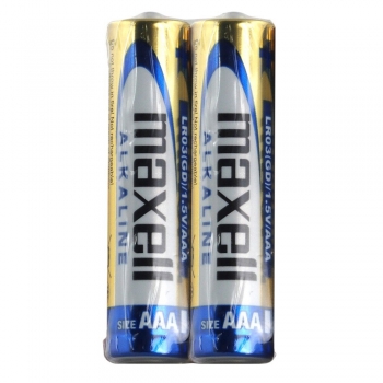 Baterijos Maxell Alkaline, AAA, LR03, 2vnt.