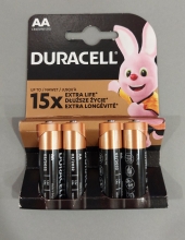 Baterija DURACELL AA LR6 1vnt.