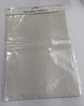Celofaniniai maišeliai 25x35cm, skaidrūs su baltomis žvaigždutėmis, 30vnt.