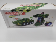 Transformeris Tankas su šviesa