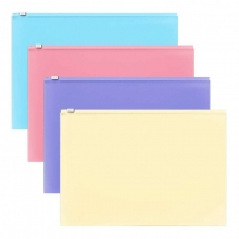 Aplankas C4 EK50338 su užtrauktuku PASTEL spalv.plast. ErichKrause