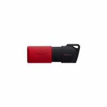 Atmintinė Kingston DataTraveler Exodia 128 GB, USB 3.2 Gen 1, Juodos-raudonos spalvos