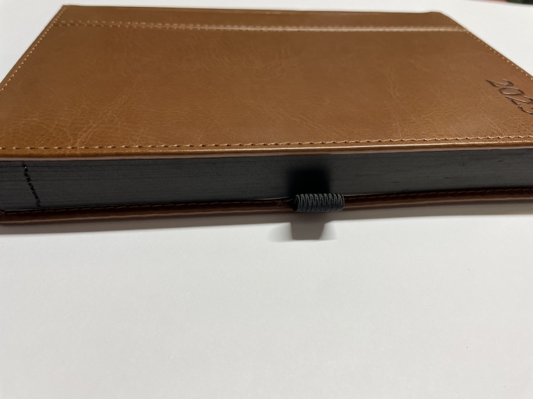 Kalendorius VADOVAS AMBASSADOR A5, 2026m rudos sp.