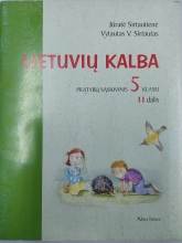 Lietuvių kalba. Pratybų sąsiuvinis 5 klasė 2 dalis 2006 m.