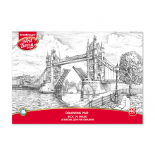 Piešimo albumas LONDON, A4, 40 lapų, 120gsm