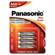 Baterijos Panasonic Pro Power AAA LR03 4vnt
