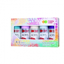 Akrilas Happy Color 5sp rinkinys x 60ml